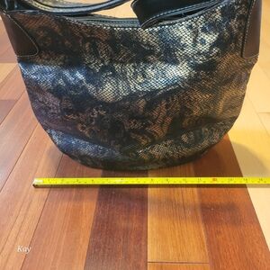 Snakeskin purse
